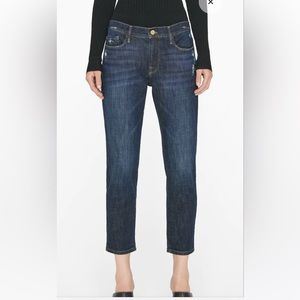 FRAME Le Garçon Crop Jeans in Covant, Size 24